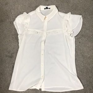 Express button down blouse new with tags